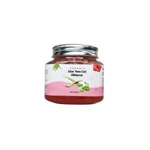 SP Herba World Organic Aloe Vera Hibiscus Gel 100g tub for skin and hair