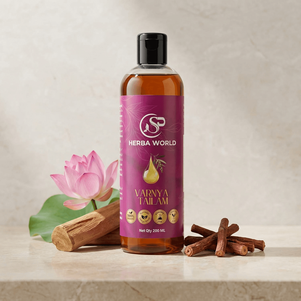 varnya tailam – herbal glow body & face oil (200ml) varnya tailam – herbal glow body & face oil (200ml)