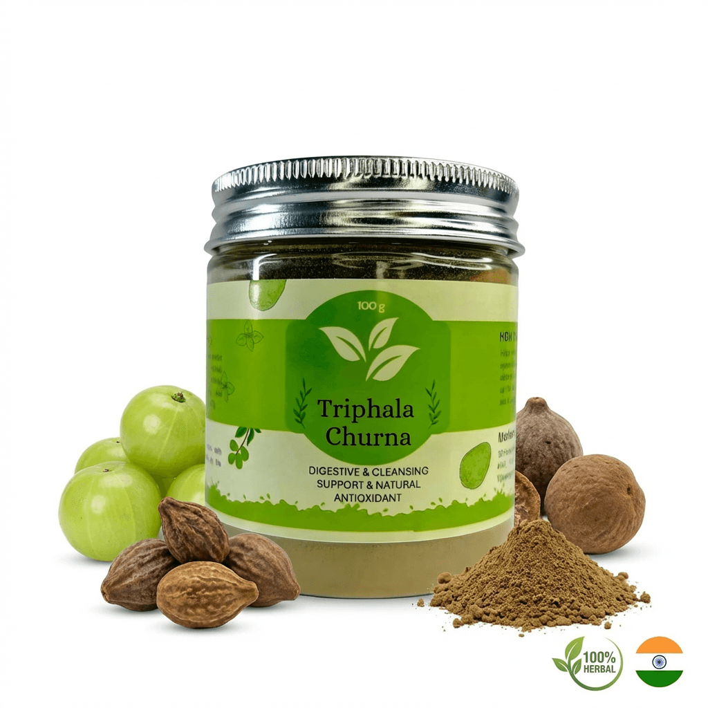 triphala churna – 100g | traditional herbal powder blend triphala churna – 100g | traditional herbal powder blend