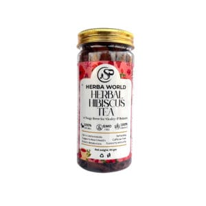 herbal hibiscus tea – 100% natural floral infusion (50g)