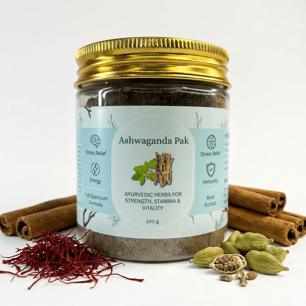 ashwaganda pak – herbal strength & vitality blend (100g) ashwaganda pak – herbal strength & vitality blend (100g)